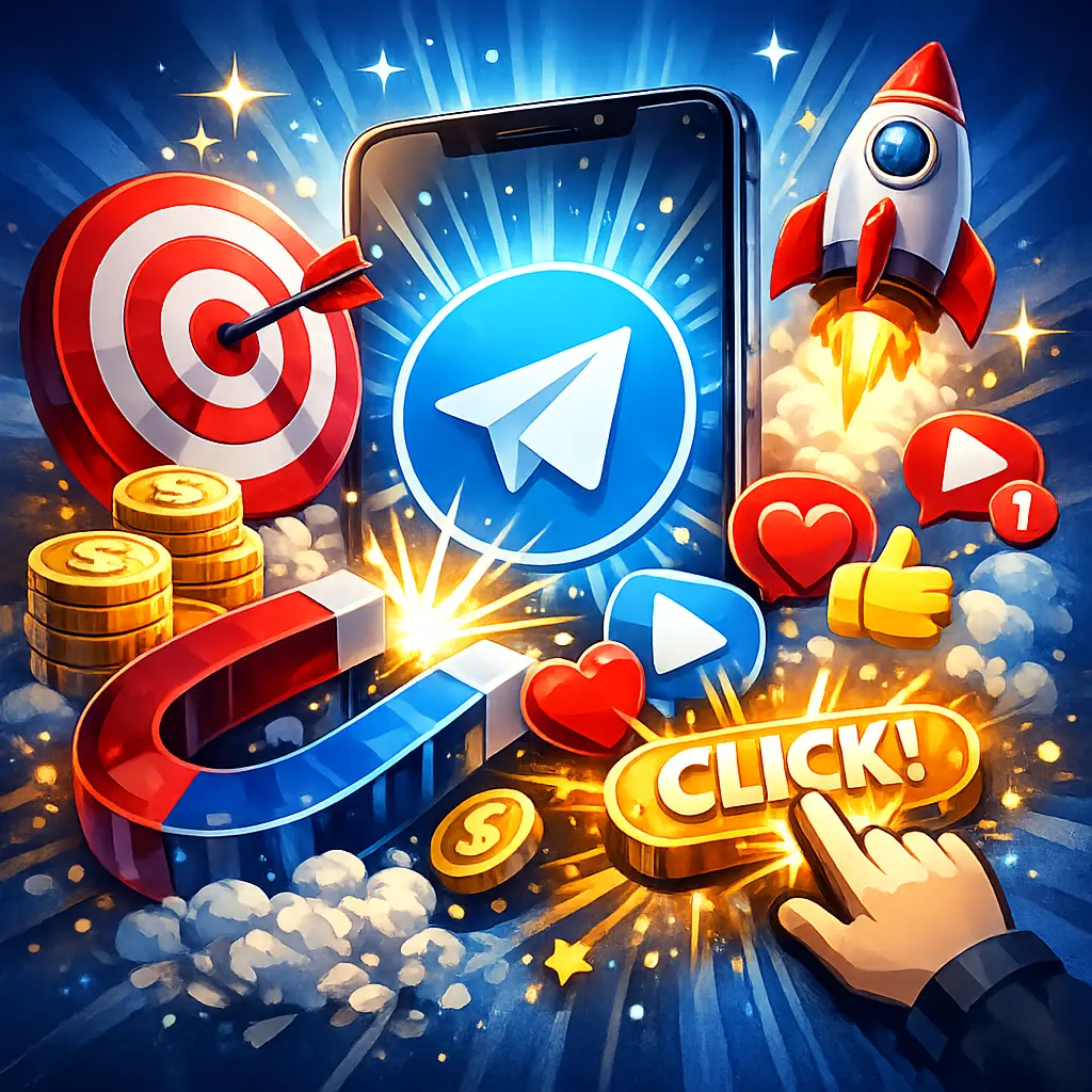 시선을 사로잡아 클릭률을 높이는 텔레그램 전용 썸네일 디자인 예시