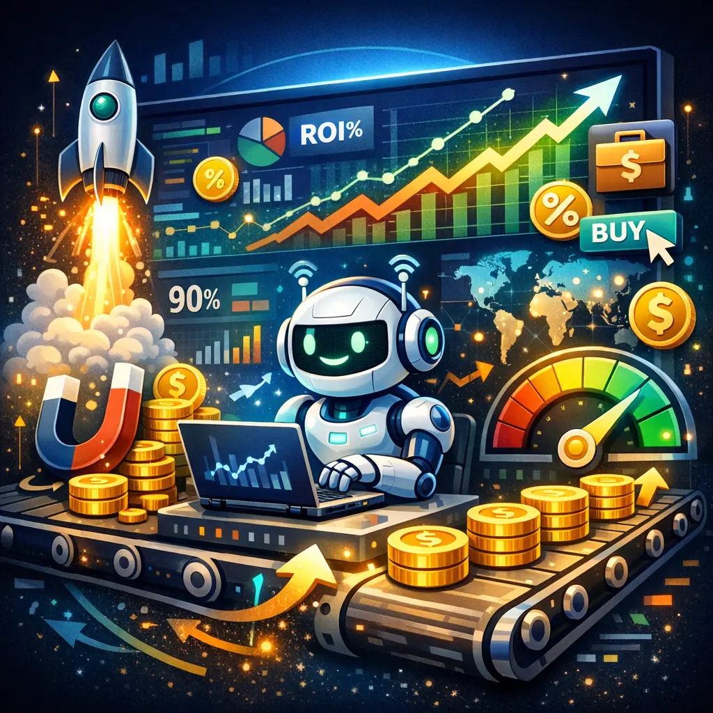 제휴 마케팅 자동화 봇의 실시간 수익 최적화 대시보드 시각화 이미지