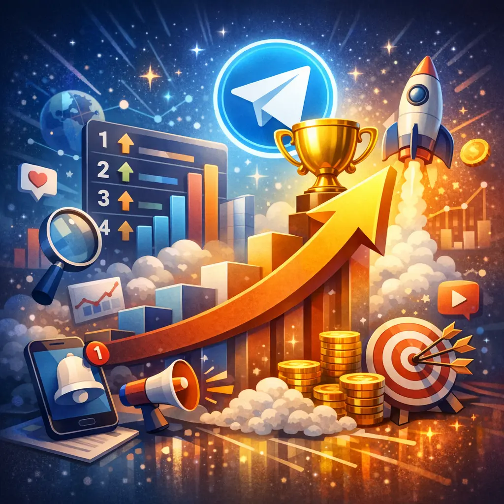 2026년 실시간 급상승 텔레그램 마케팅 채널 순위 가이드 이미지