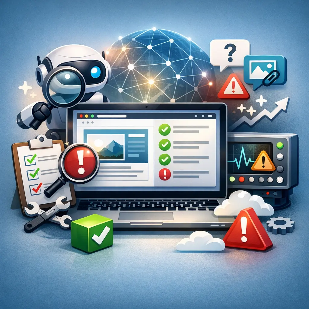 웹페이지 오픈 그래프 메타 태그 설정 상태를 분석하는 진단 도구 화면