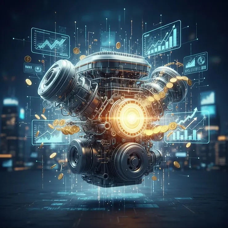 콘텐츠 생성하는 기계