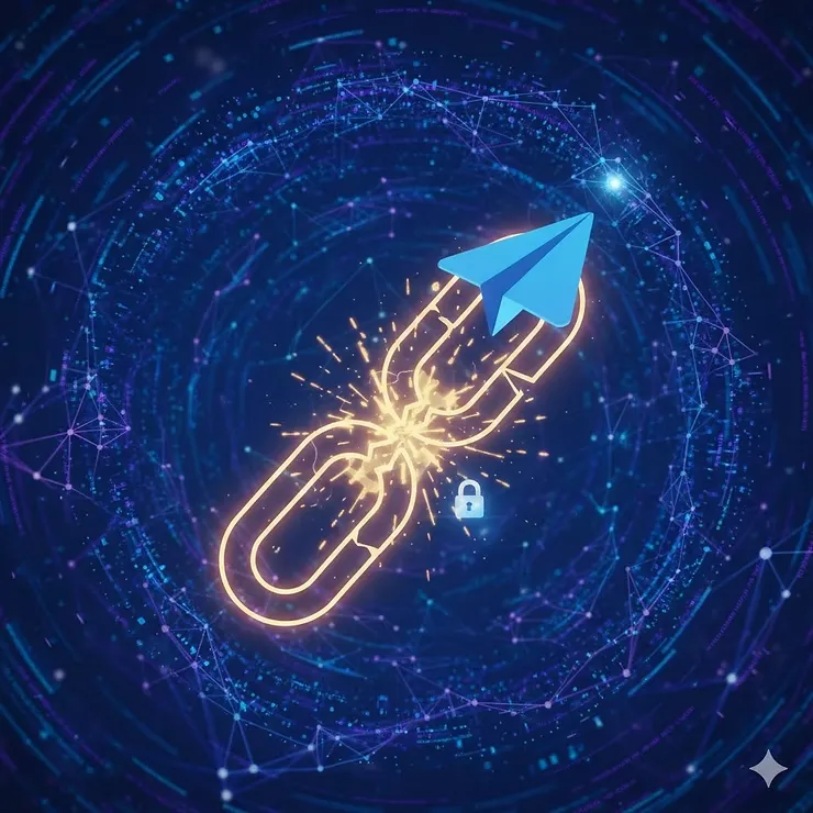 텔레그램과 끊어진 링크